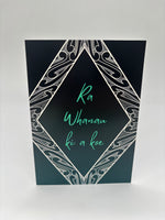 Māori Greeting Card - Ra Whanau Ki A Koe