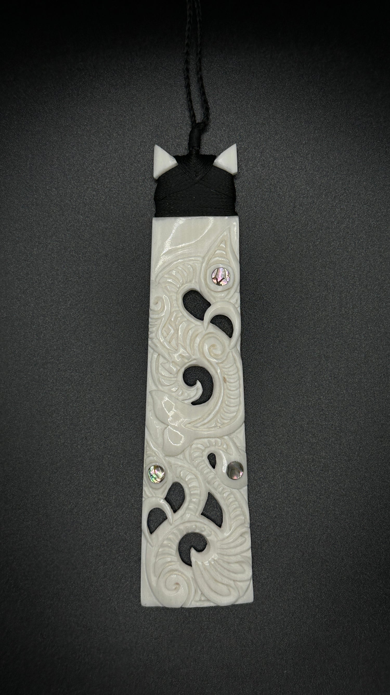 Toki Manaia Bone Necklace