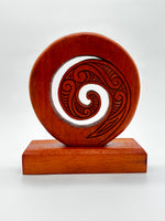 Koru Wooden Statue