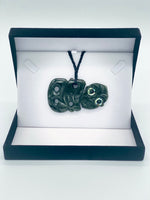 Tiki Side Hanging Pounamu Necklace
