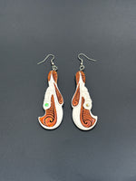 Intricate Bone Earrings