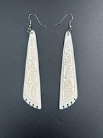 Intricate Bone Earrings