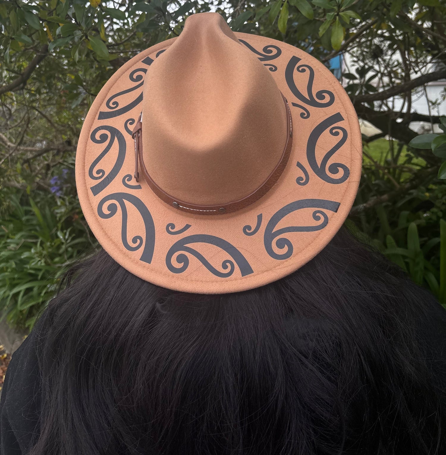 Brown Maori Fedora Hat