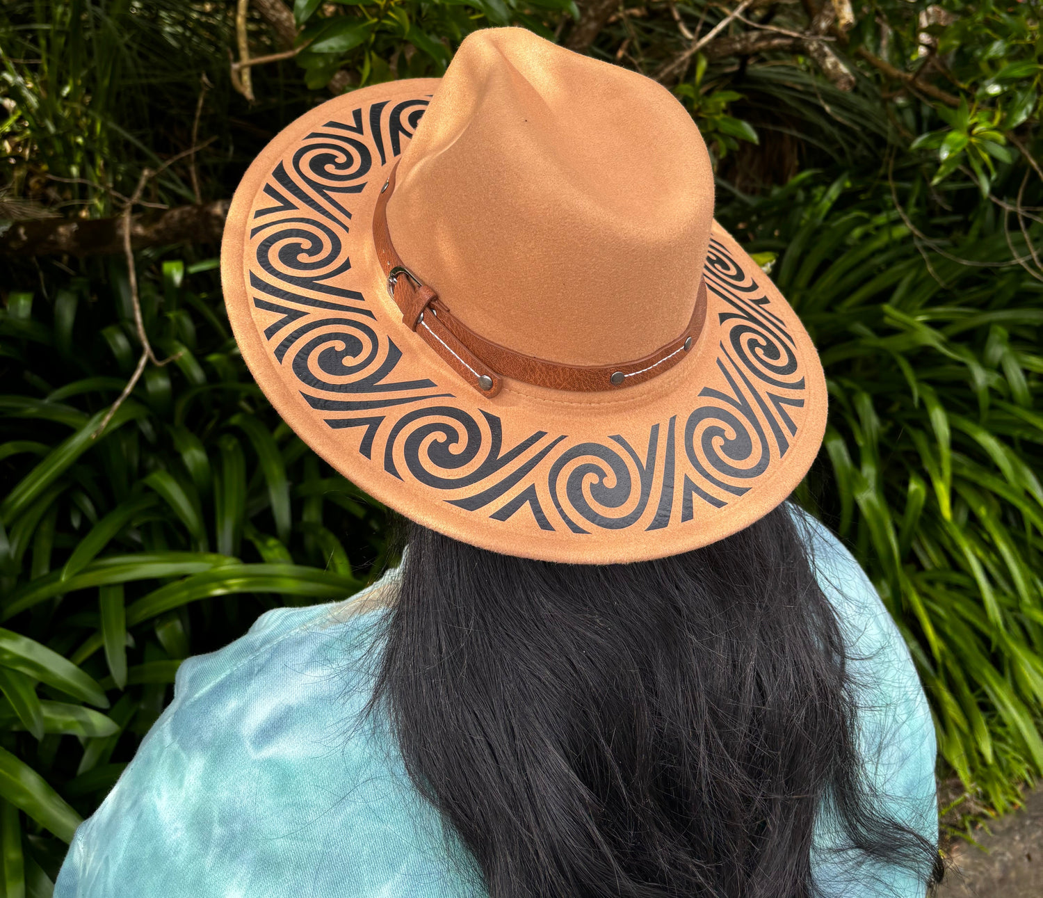 Brown Maori Fedora Hat