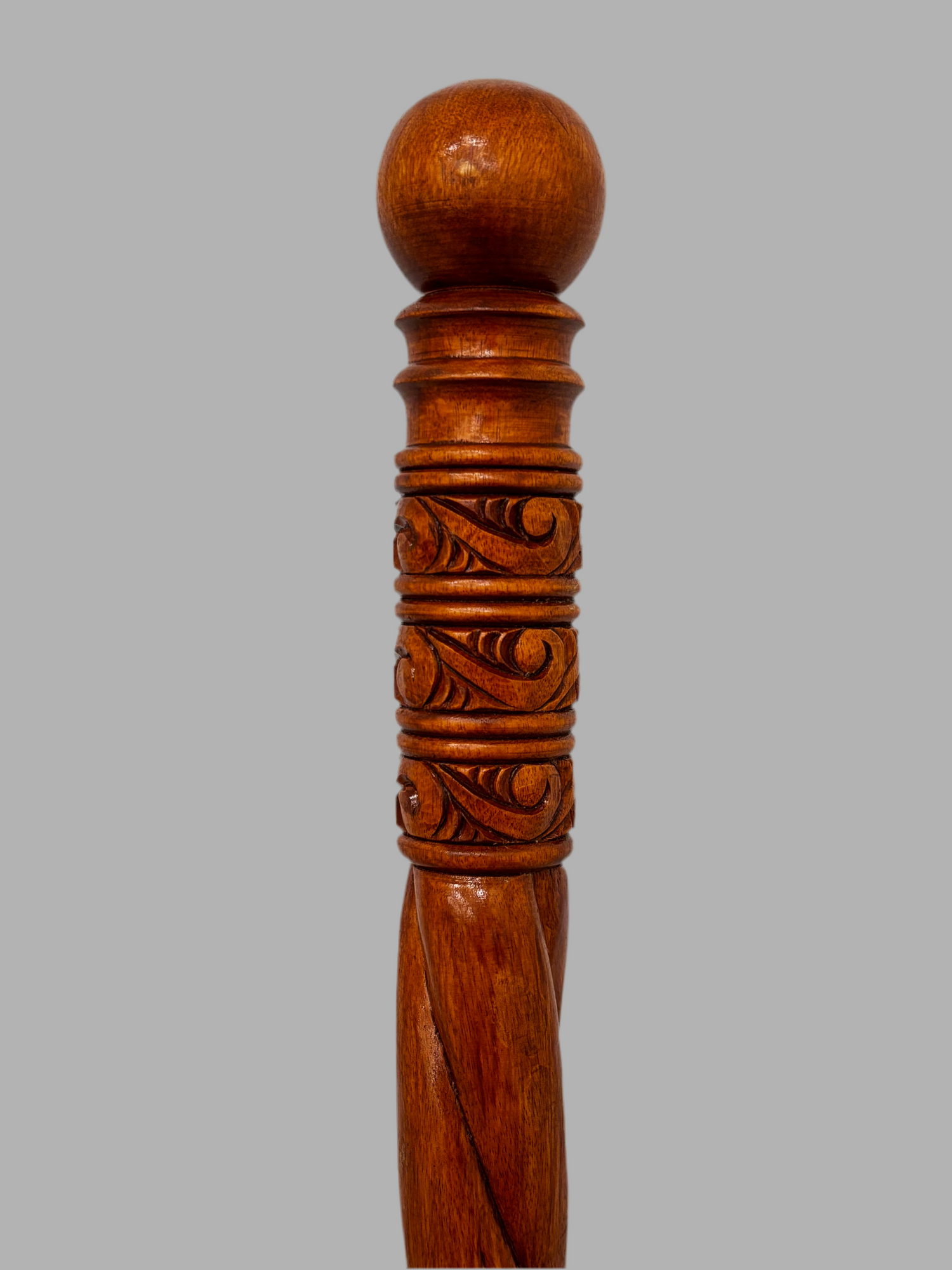 Walking Stick Tokotoko Wood Carving