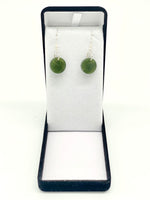 XS Circle Pounamu Earrings