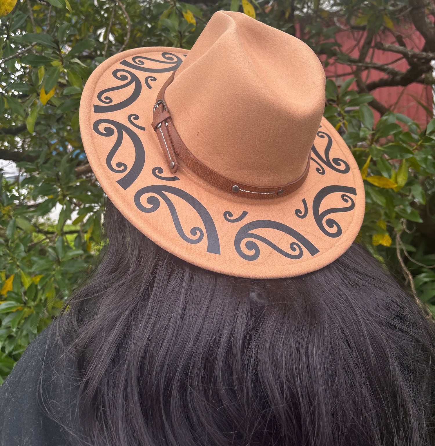 Brown Maori Fedora Hat