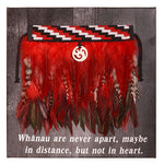 Korowai Canvas - Red Whanau