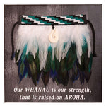 Korowai Canvas - Paua Whanau