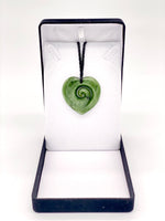 Koru Heart Pounamu Necklace