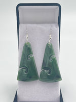 Koru Pounamu Earrings