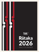 2026 Rātaka Black Koru Tuhi Stationary