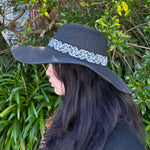 Black Ladies Sun Hat