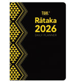 2026 Rātaka Black/ Gold Large Tuhi Stationary