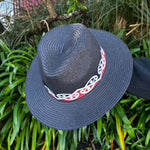 Black Maori Fedora Hat