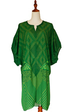 Long Kaftan Transcending Green Dress