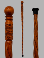 Walking Stick Tokotoko Wood Carving