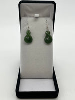 Double Twist Pounamu Earrings