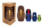 NZ Native Birds Nesting Dolls