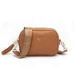 Whenua Brown Rerehua Crossbody Bag
