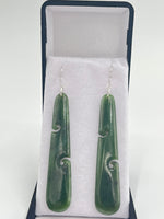 Roimata Koru Pounamu Earrings