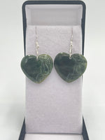 Manawa Koru Pounamu Earrings