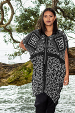 Putiputi Kaftan Black