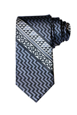 Poutama Neck Tie- Black