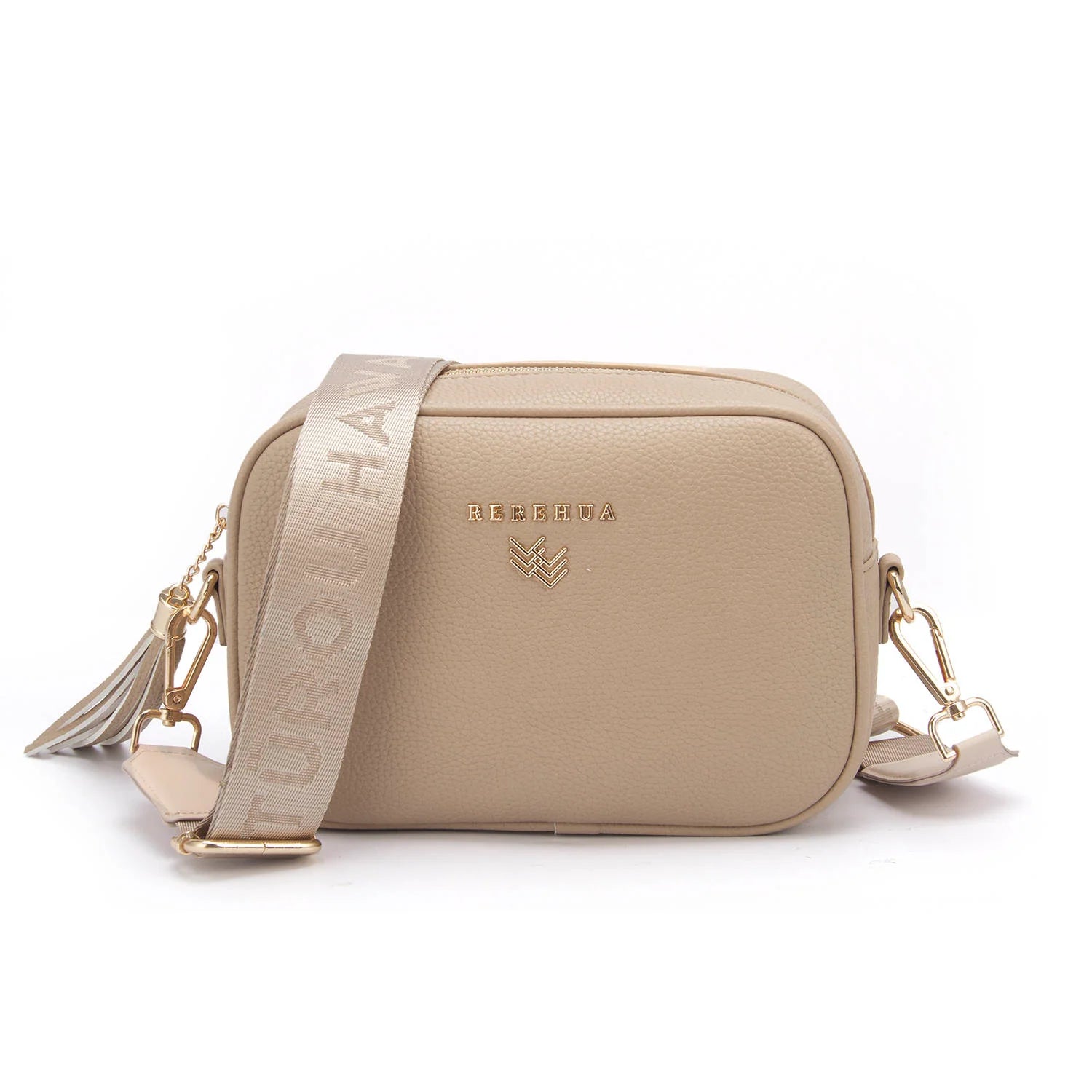 Tan Rerehua Crossbody Bag