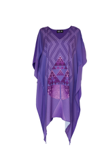 Butterfly Kaftan Transcending Purple
