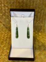 Roimata Koru Pounamu Earrings