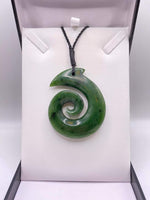 Hei Matau Koru Pounamu Necklace