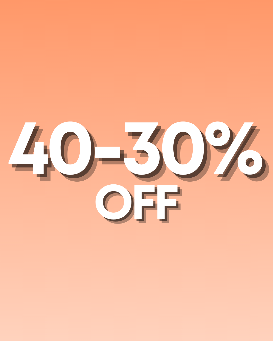 40-30% OFF