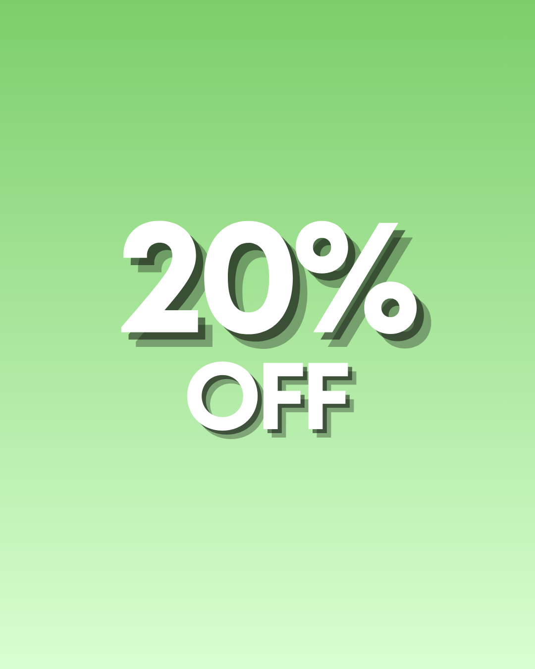 20% OFF