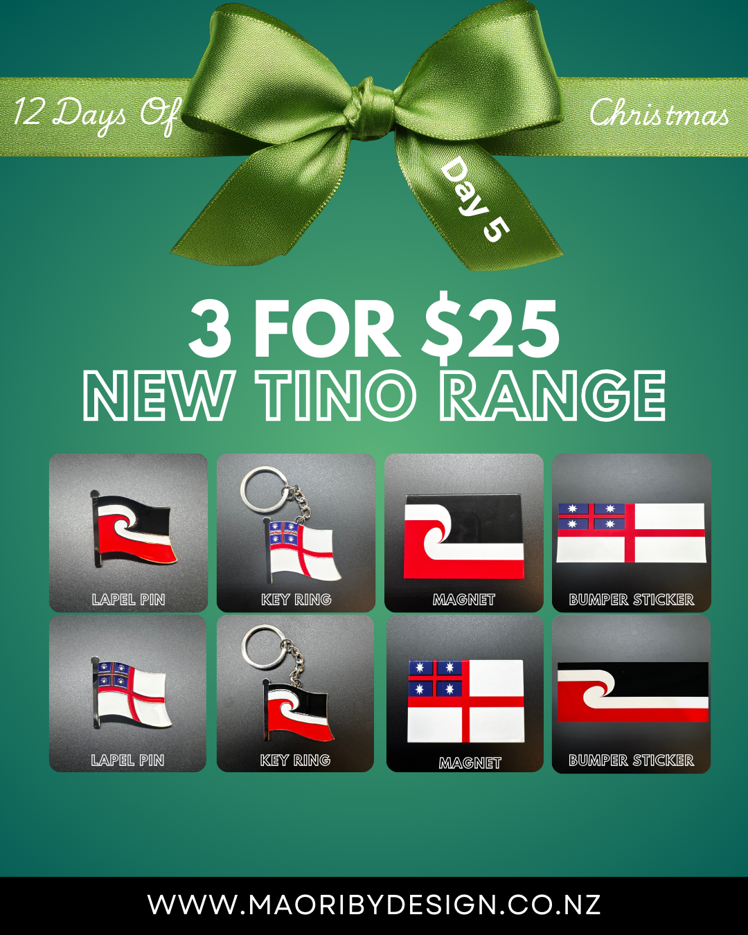 Day 5- Tino Range 3 for $25