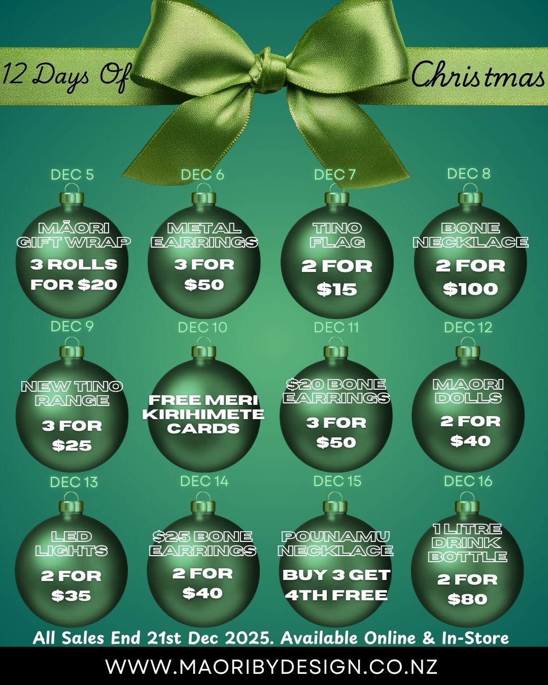 12 Days Of Christmas