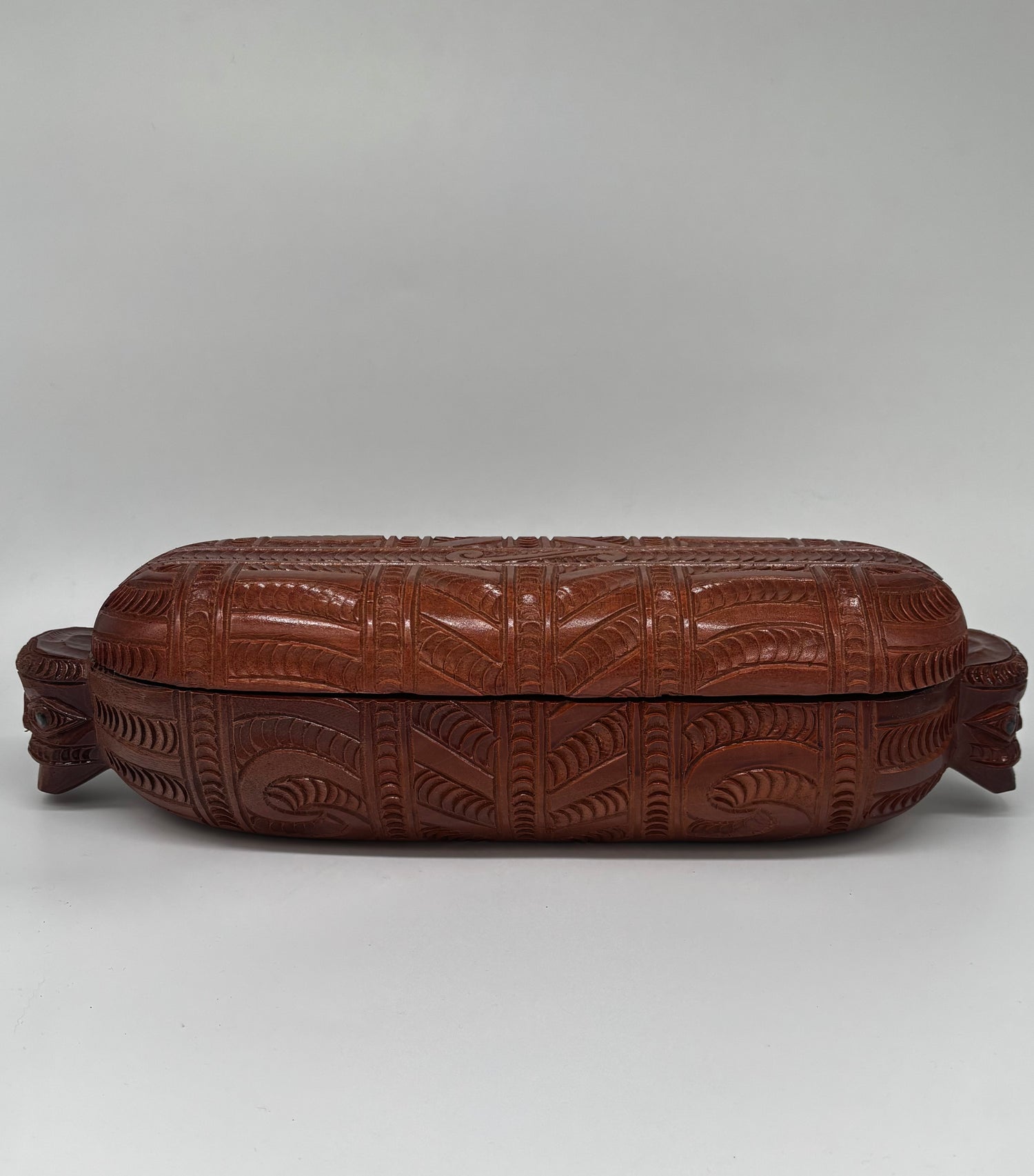 Wooden Waka Huia