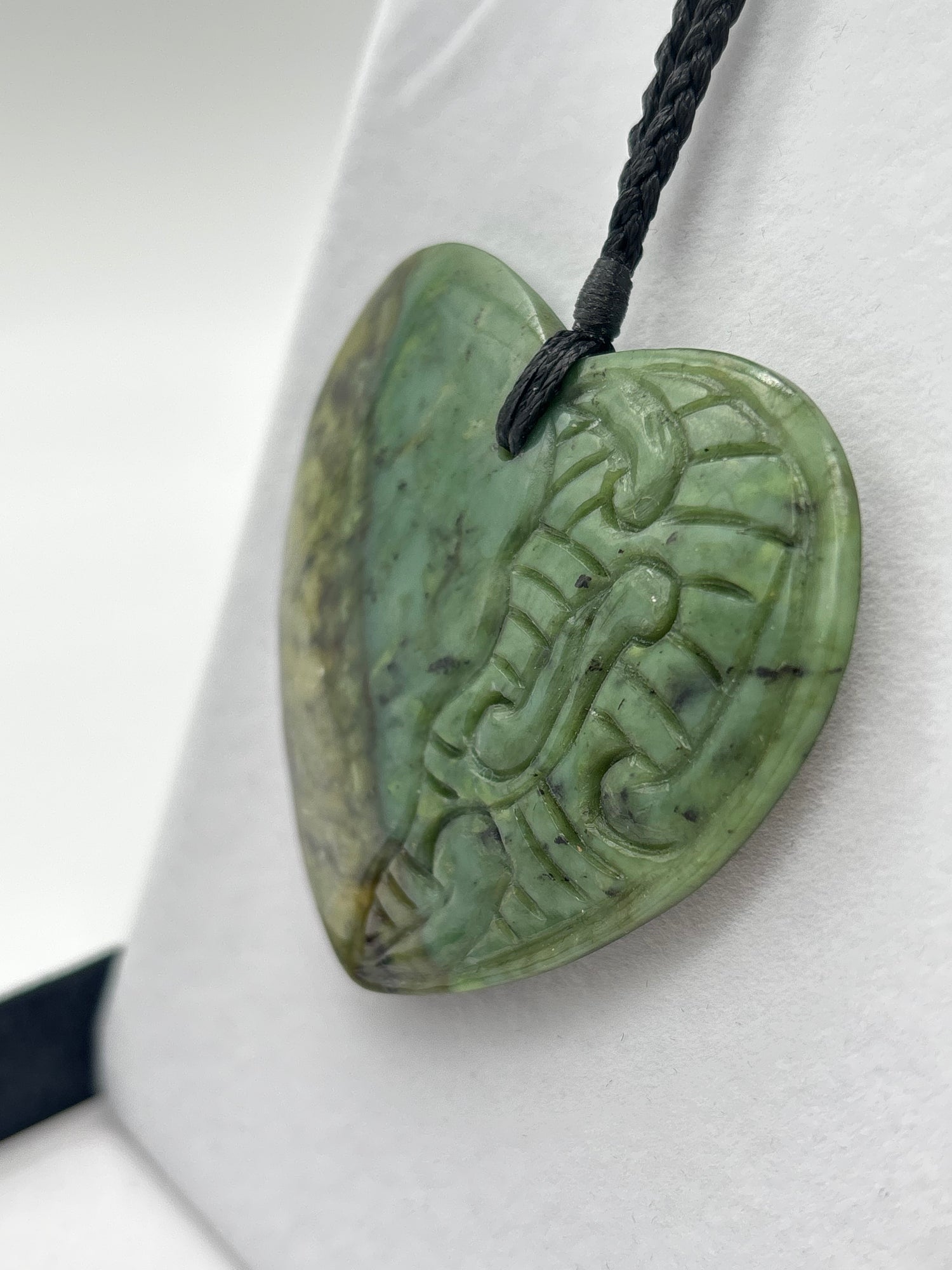 Engraved Heart Pounamu Necklace