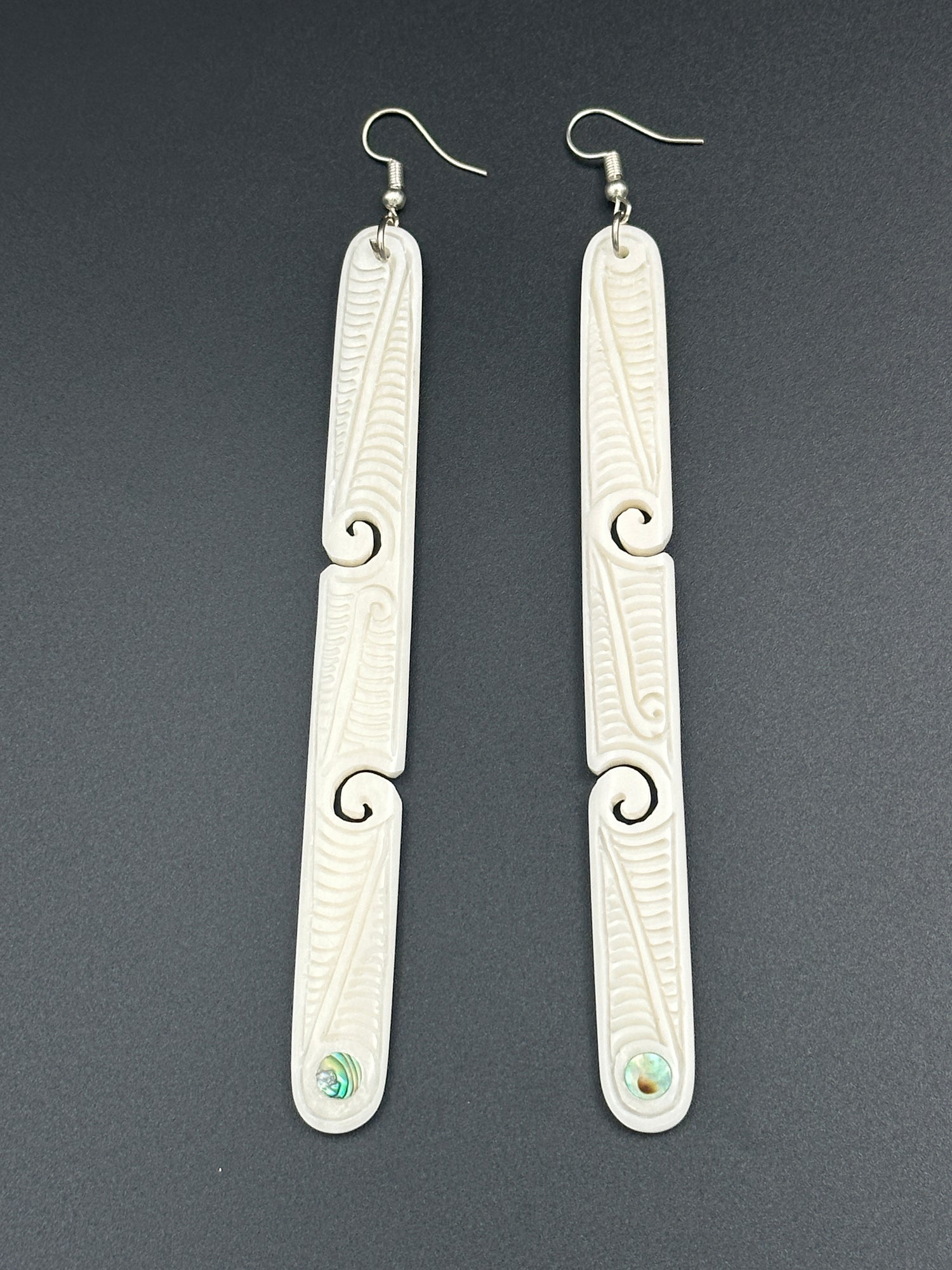 Long Bone Earrings