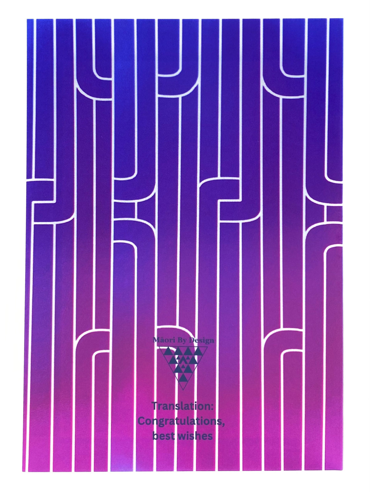 Māori Greeting Card - Whakamihi Nui Ki a Koe