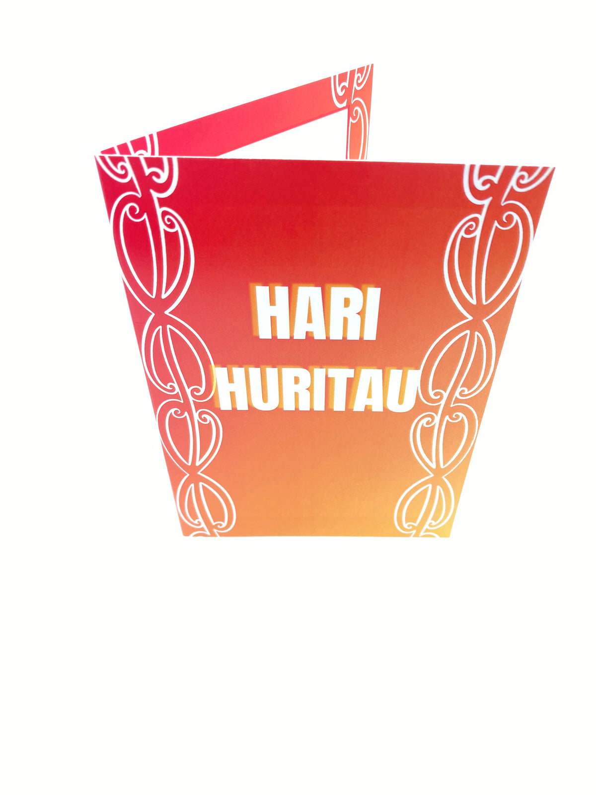 Māori Greeting Card - Hari Huritau