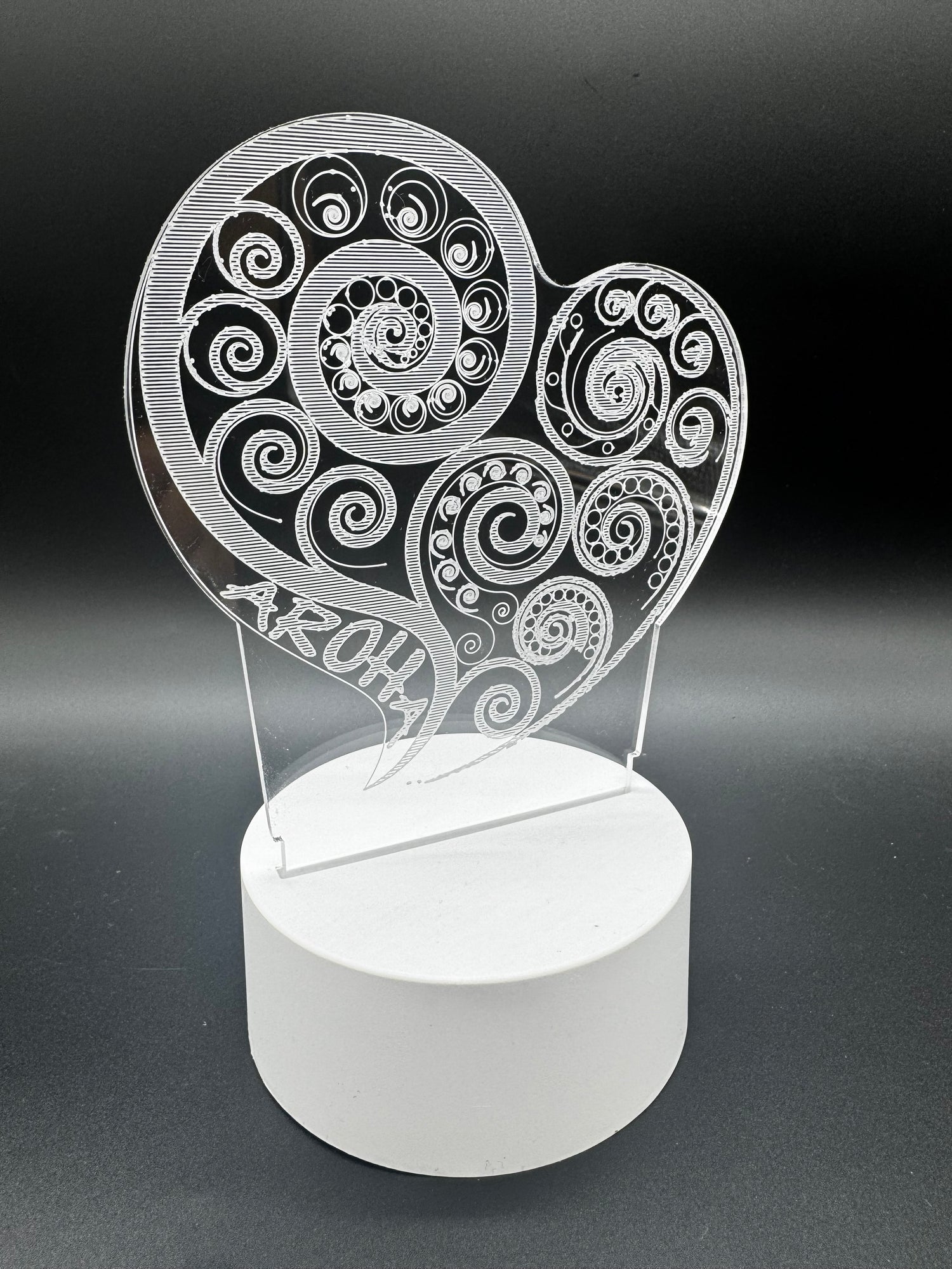 LED Light - Aroha Heart