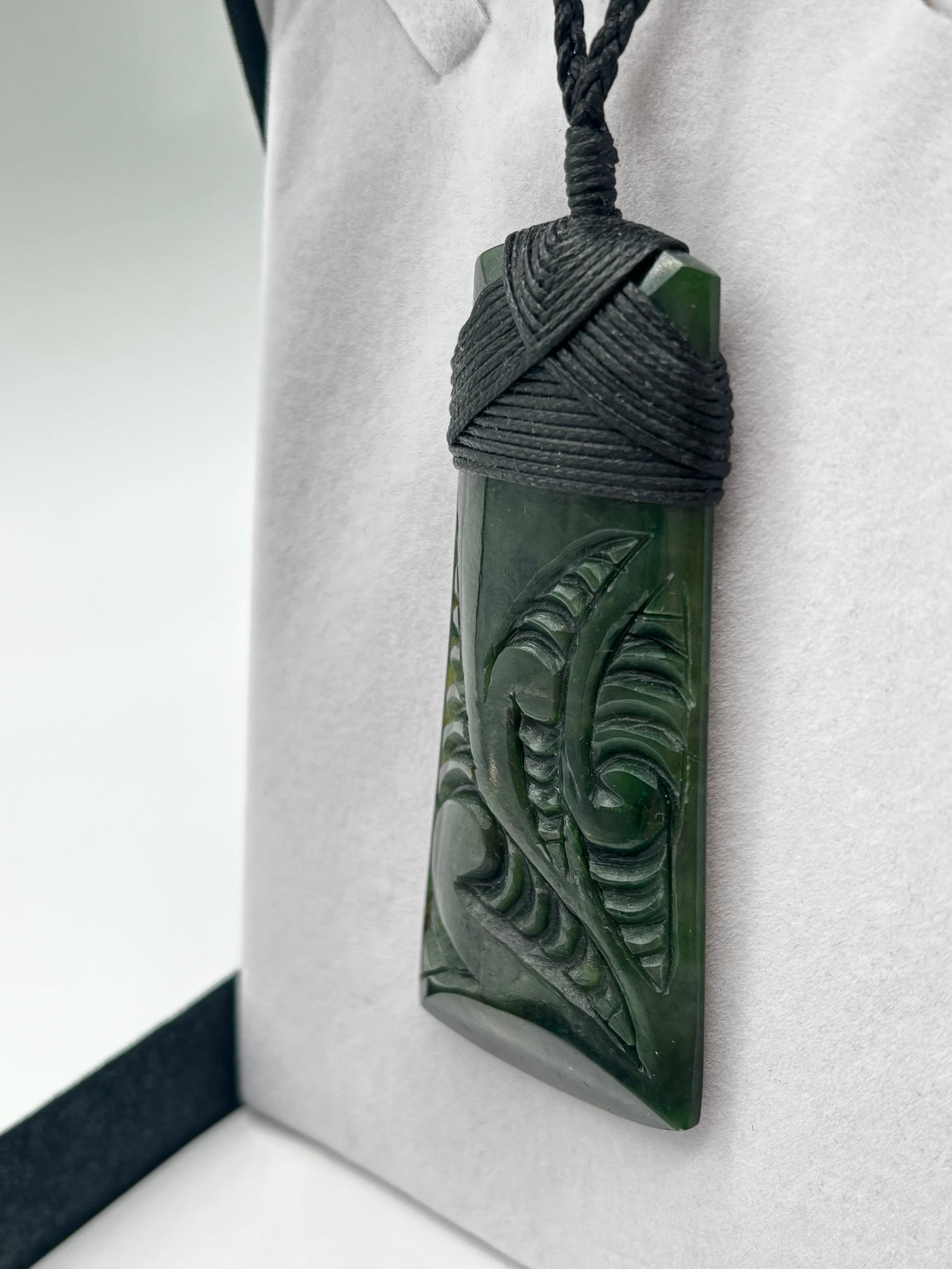 Engraved Toki Pounamu Necklace