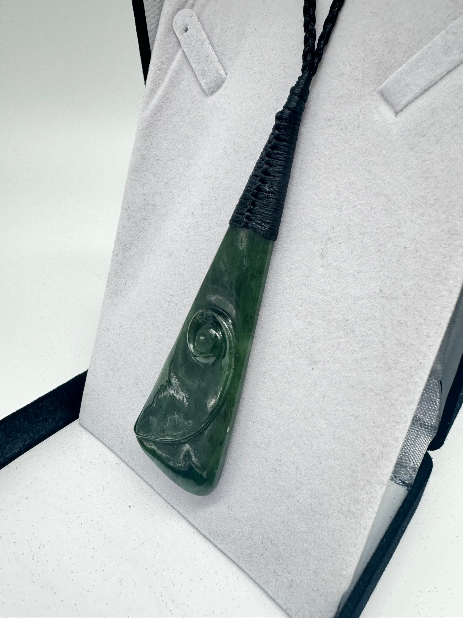 Toki Koru Roimata Pounamu Necklace