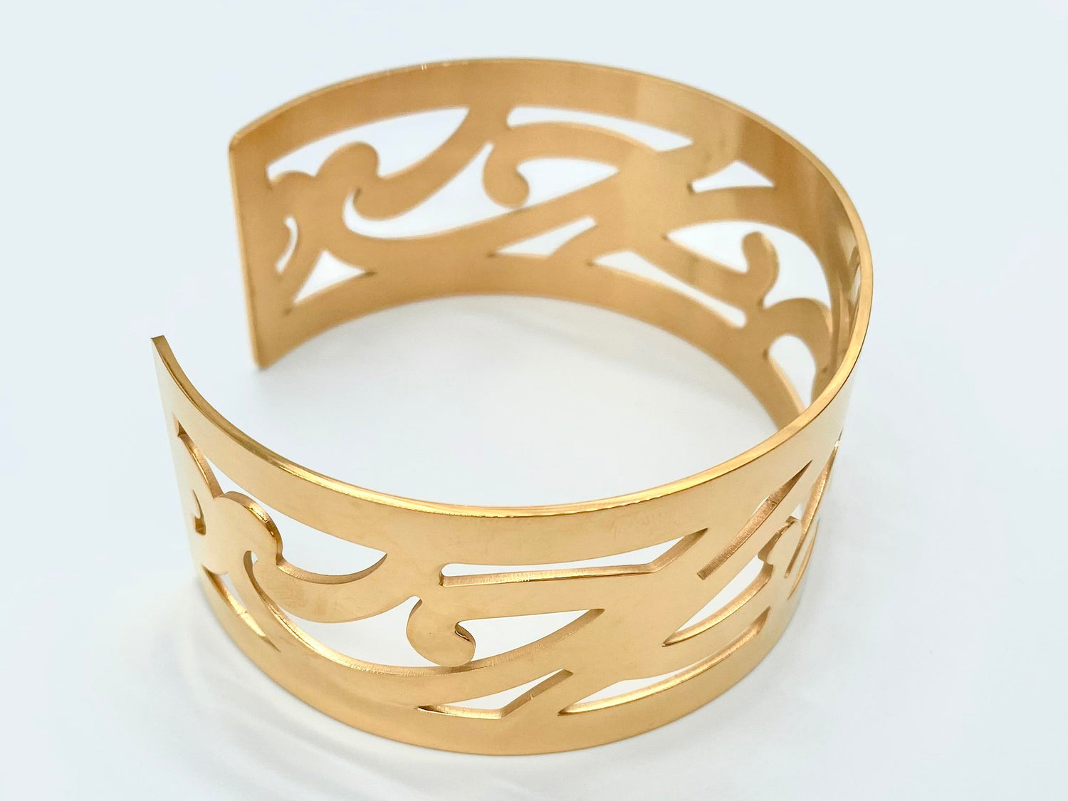 Thick Metal Bracelet