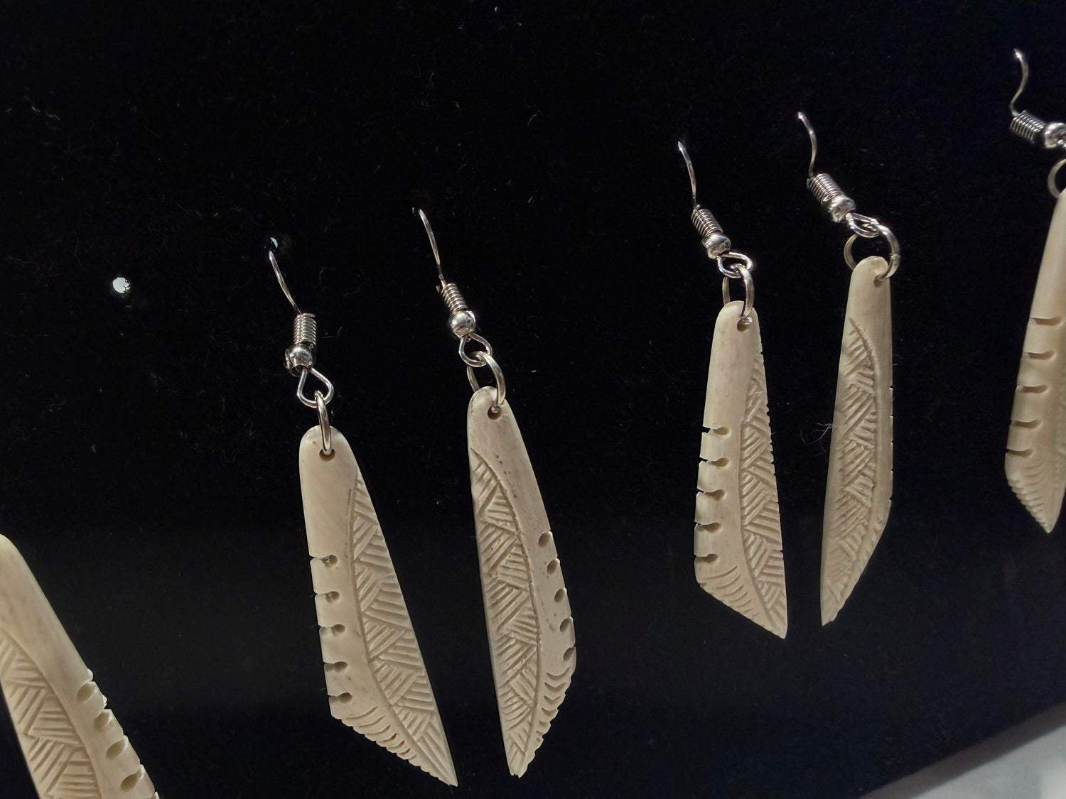 Whalebone Earrings