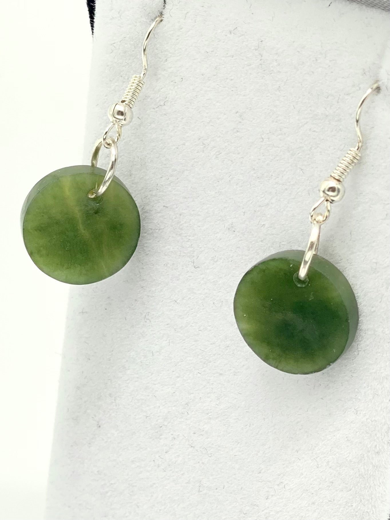 XS Circle Pounamu Earrings