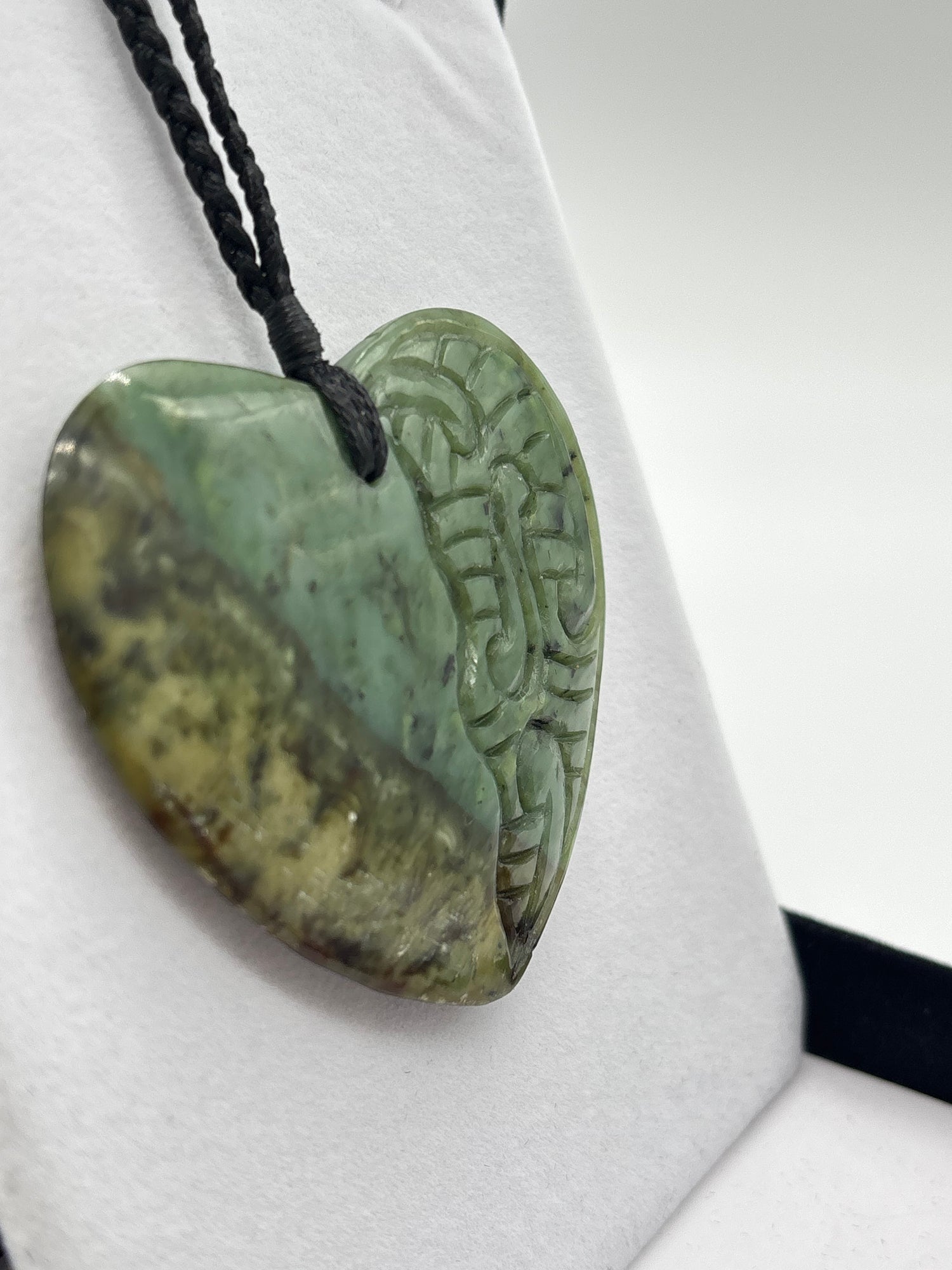 Engraved Heart Pounamu Necklace