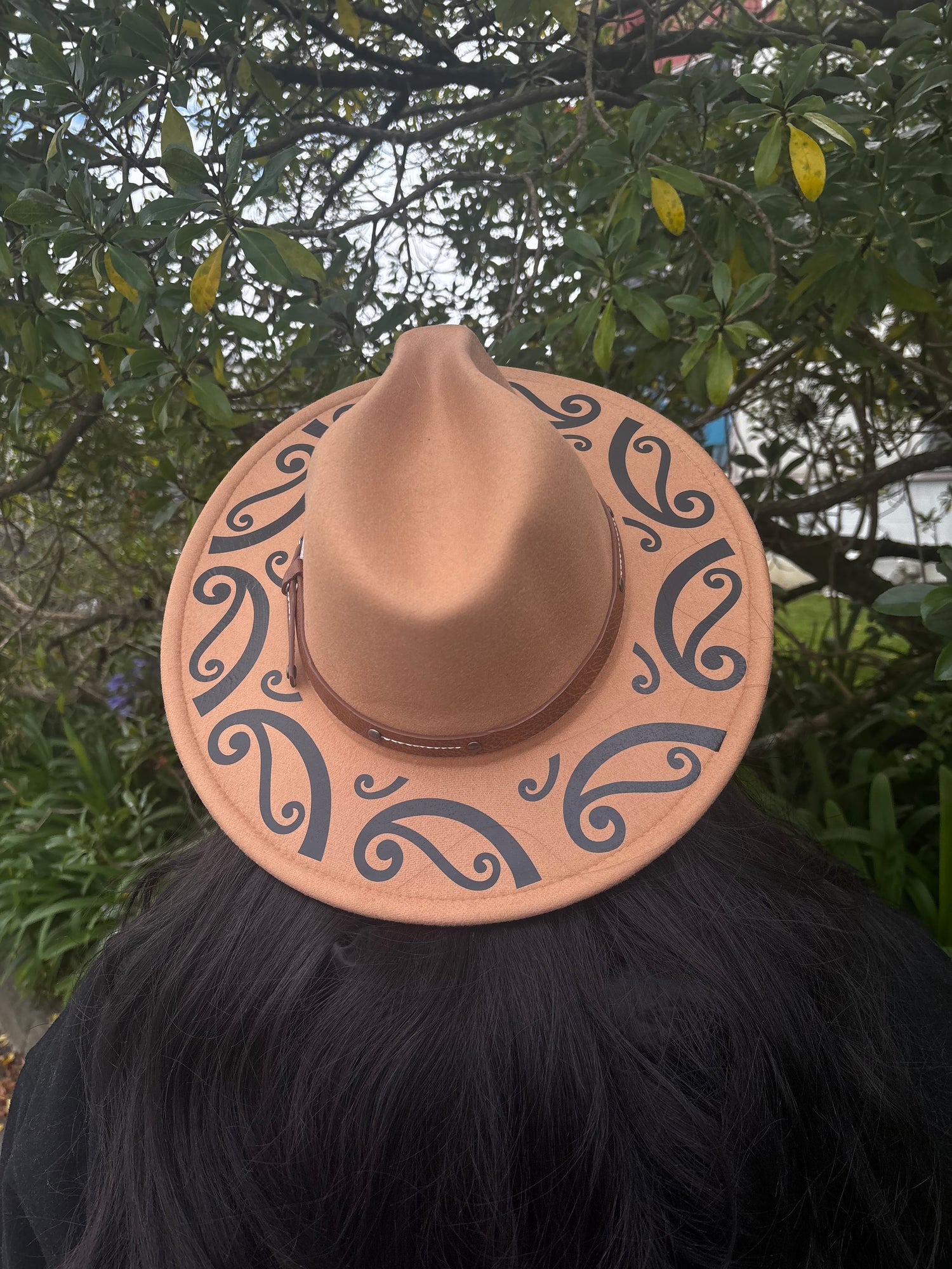Tan Fedora Hat