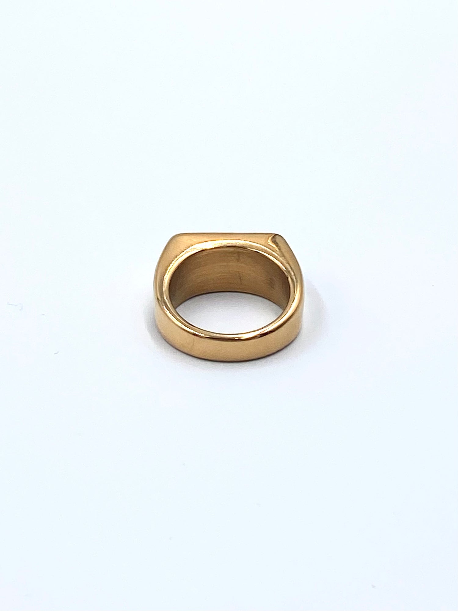 Gold Mangopare Square Rings